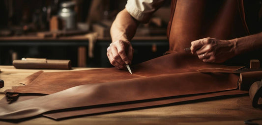 Why Full-Grain Leather is the Best Choice for Handmade Leather Goods?