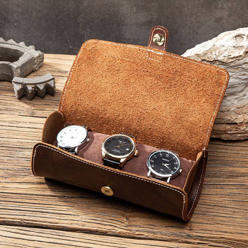 6 Best Leather Watch Cases for Frequent Travelers