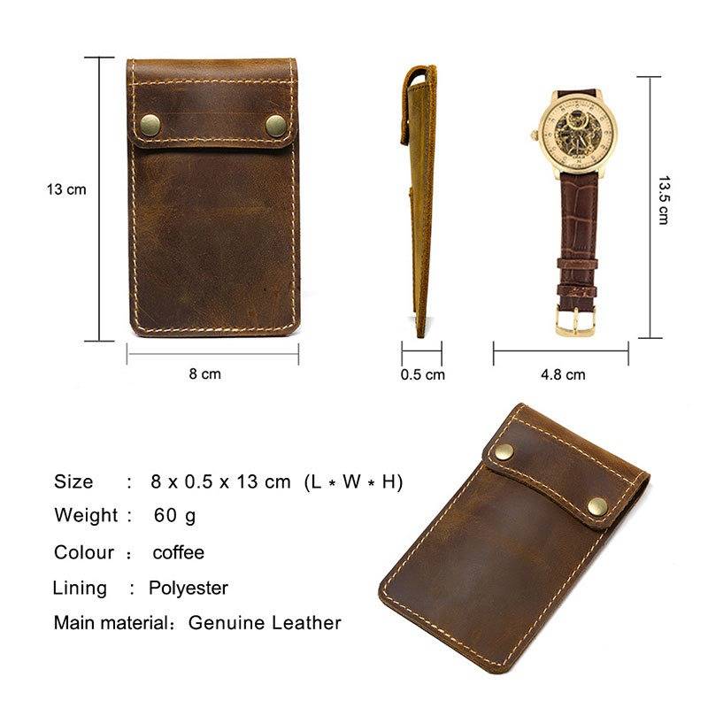 Leather Watch Case