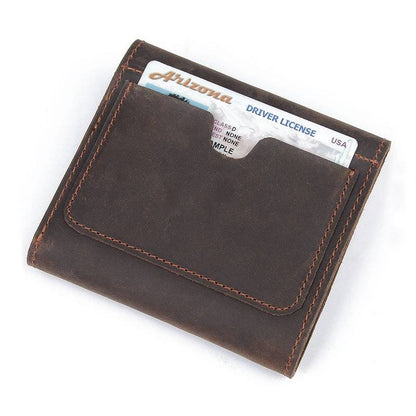 Men Bifold Leather Wallet