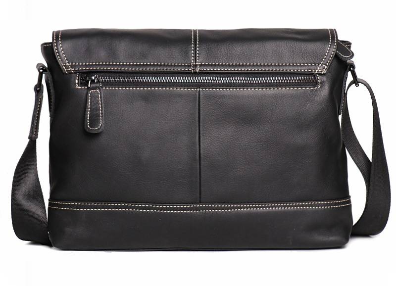 Men Leather Messenger Bag