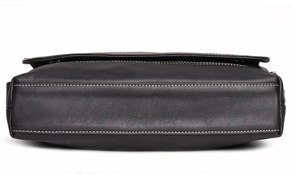 Men Leather Messenger Bag