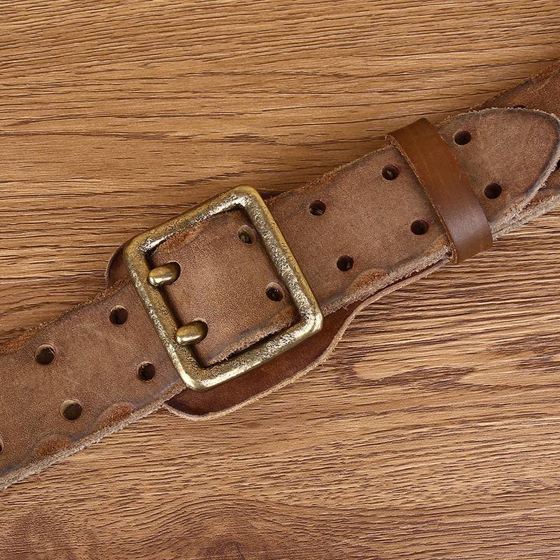 Men's genuine leather belt