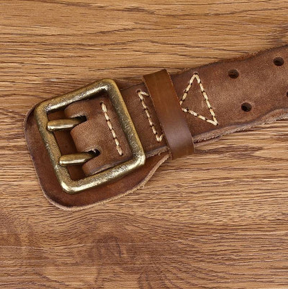 Men's genuine leather belt