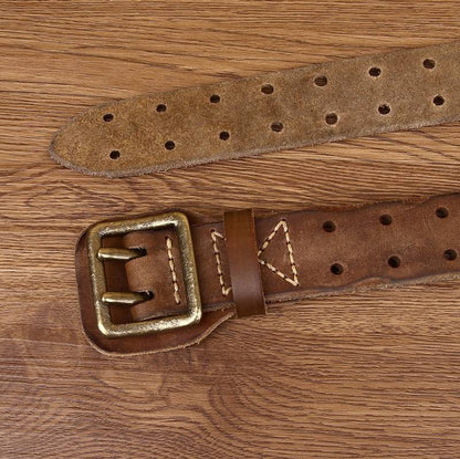 Men's genuine leather belt