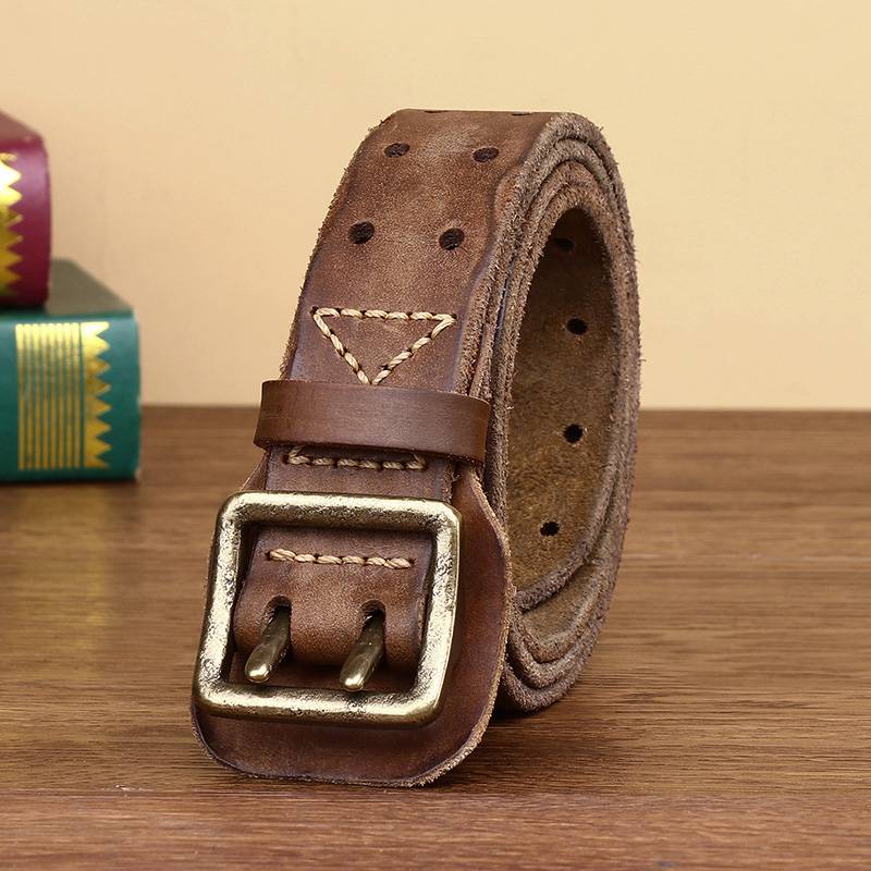 Men's genuine leather belt