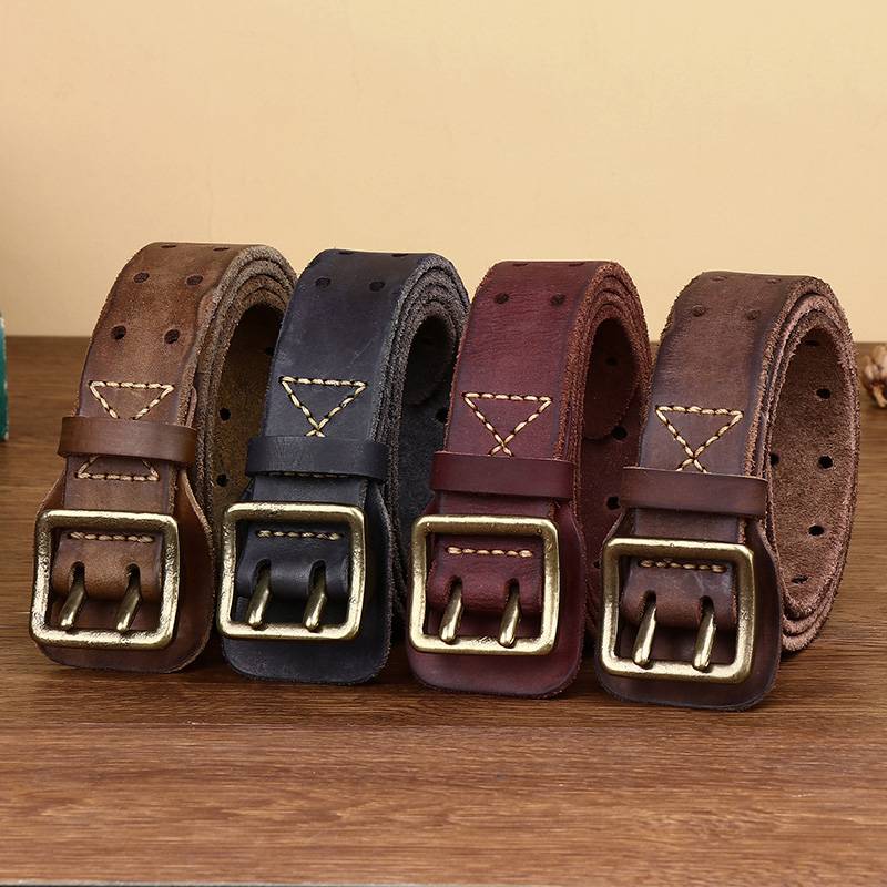 Men's genuine leather belt