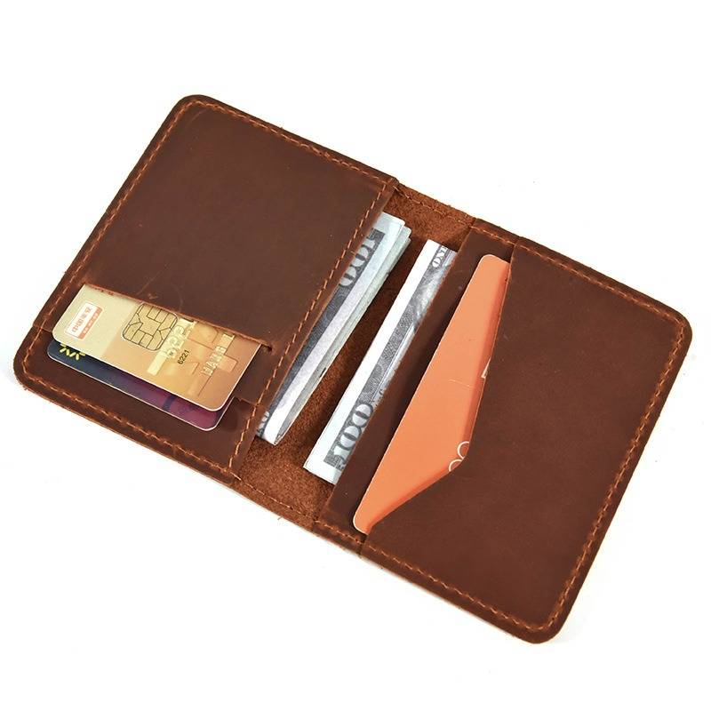 Mens Leather Bifold Wallet