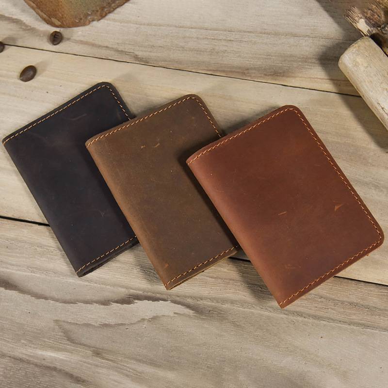 Mens Leather Bifold Wallet