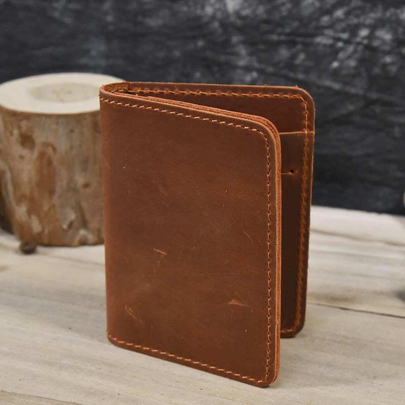 Mens Leather Bifold Wallet