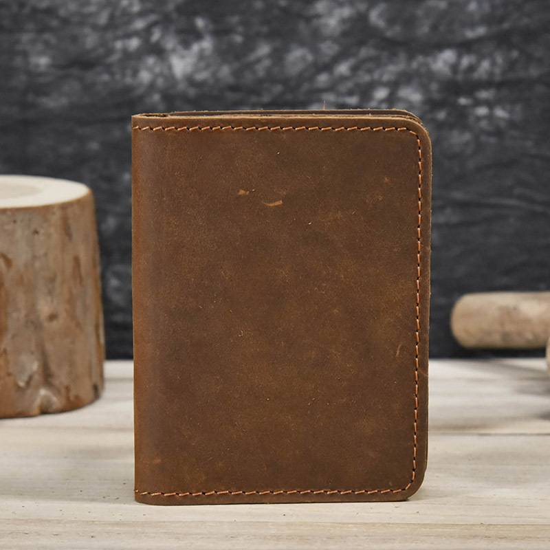 Mens Leather Bifold Wallet