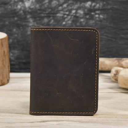 Mens Leather Bifold Wallet