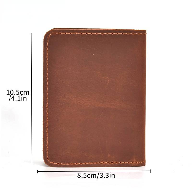 Mens Leather Bifold Wallet