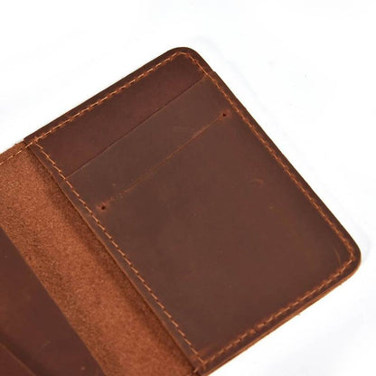 Mens Leather Bifold Wallet