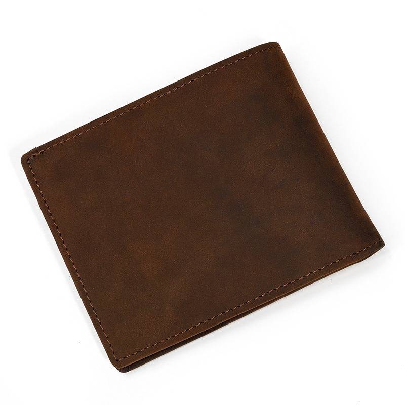 Mens Leather Bifold Wallet