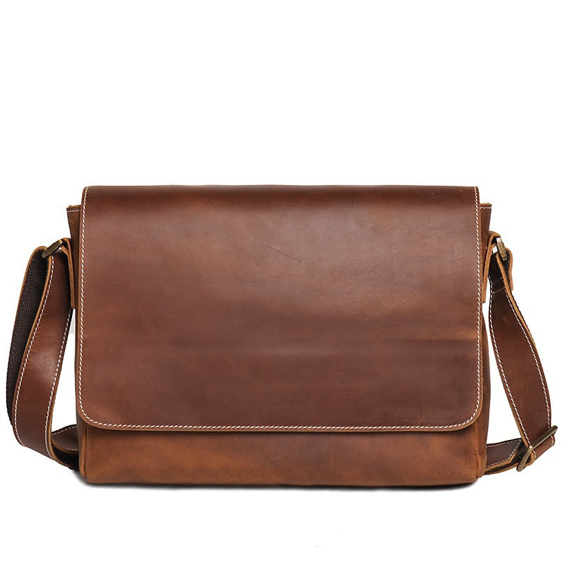 Mens Leather Messenger Bags 