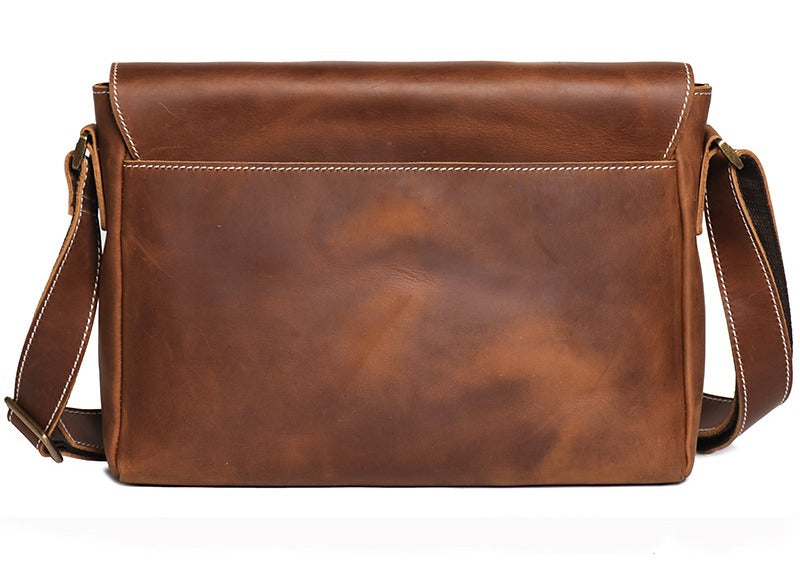 Mens Leather Messenger Bags 