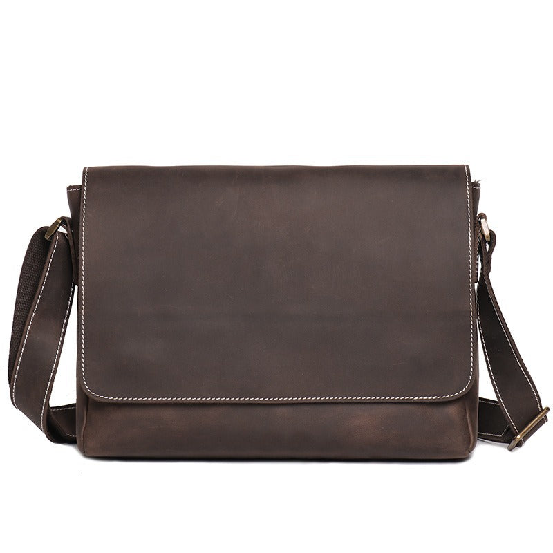 Mens Leather Messenger Bags 