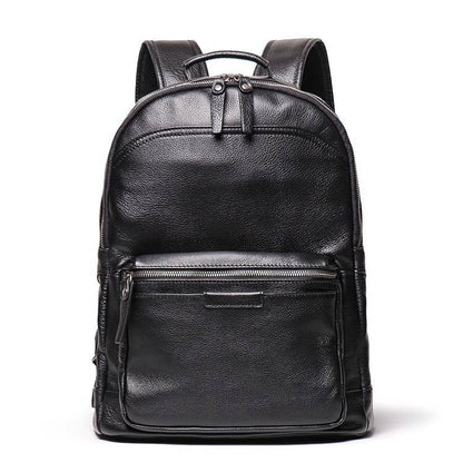 Mens leather backpack