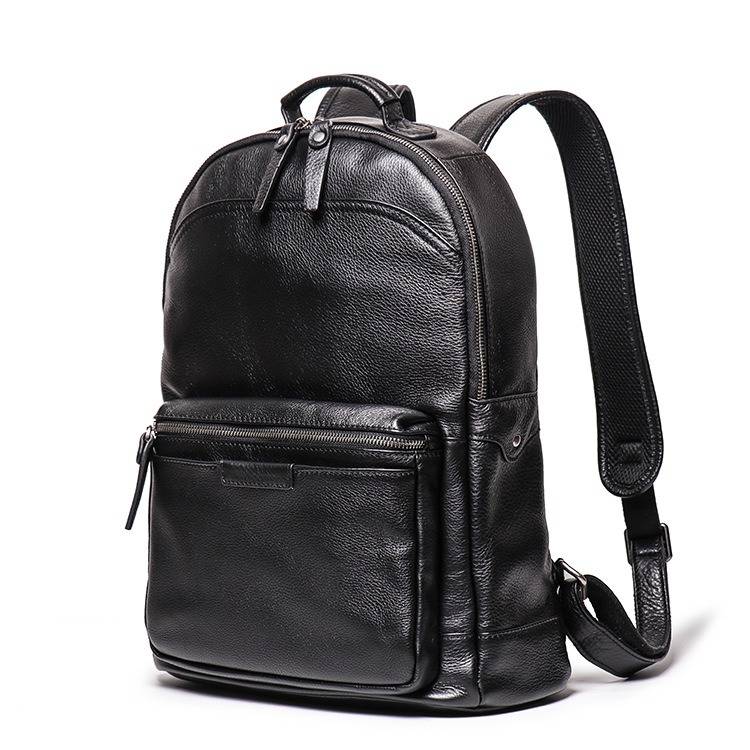 Mens leather backpack