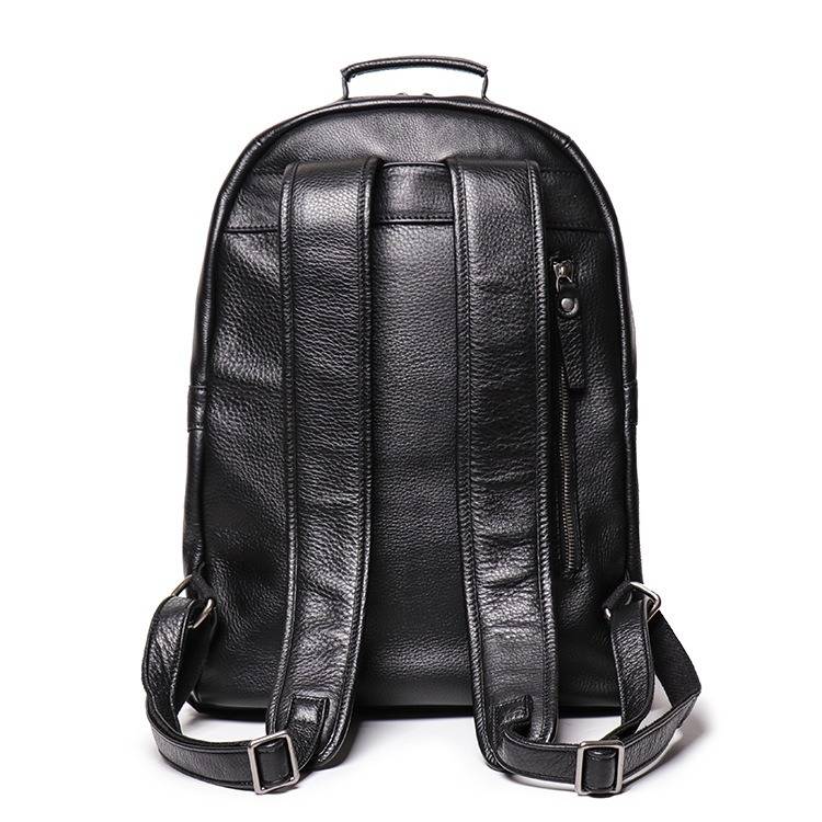 Mens leather backpack