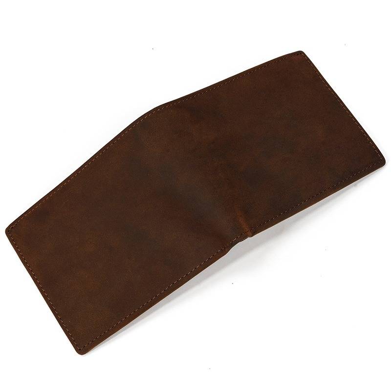 Mens leather trifold wallet  