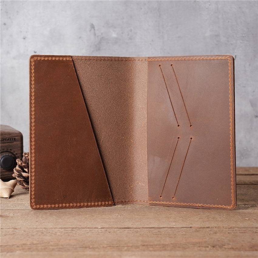 Passport cover leather