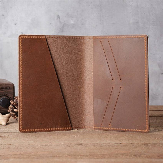 Passport cover leather