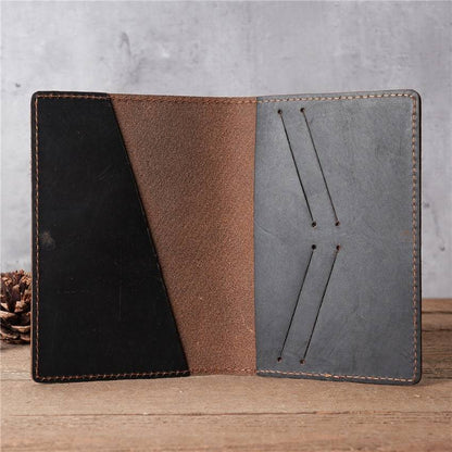 Passport cover leather