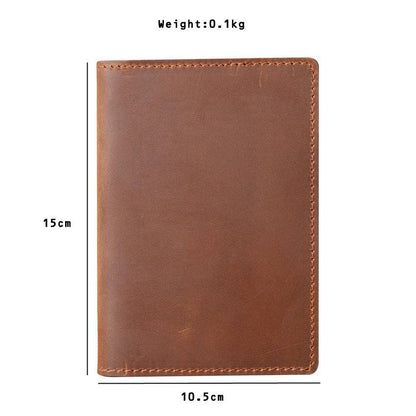 Passport cover leather