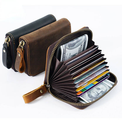 Zipper card holder