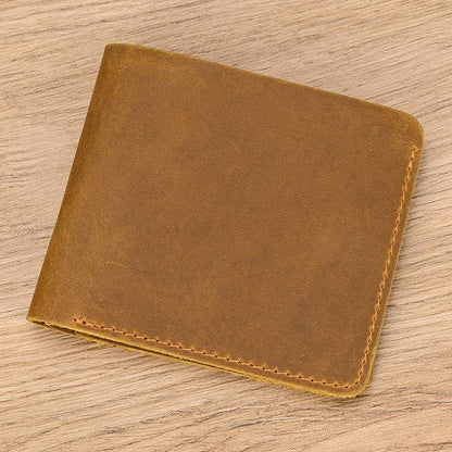 bifold leather wallet mens 