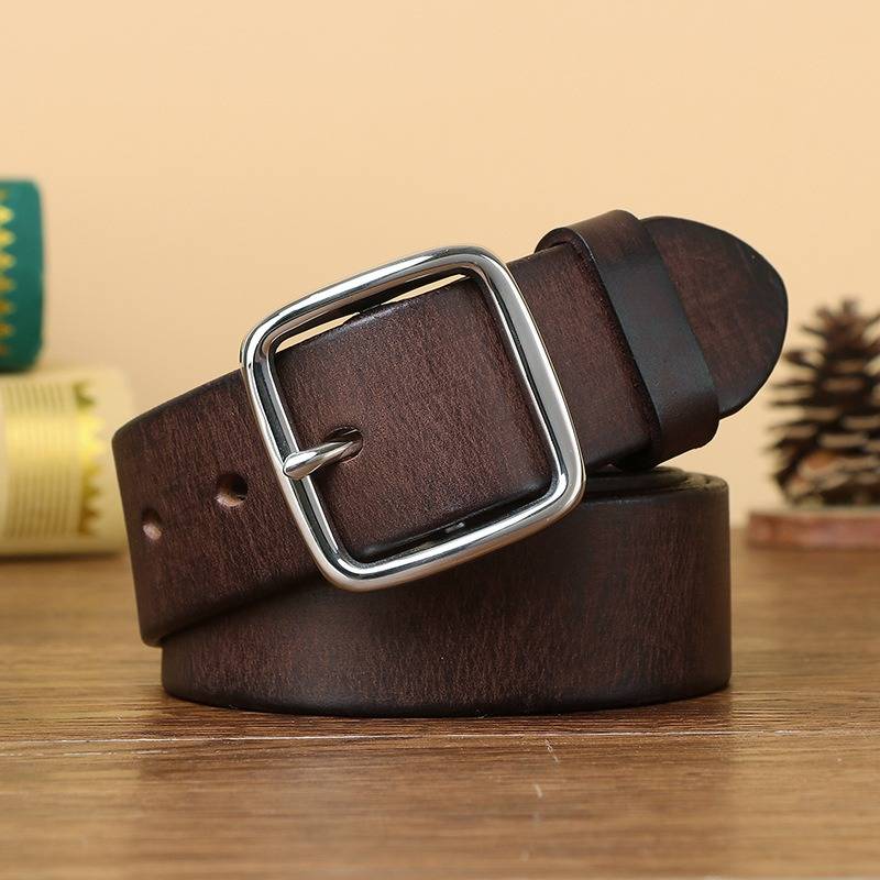 black leather belt 