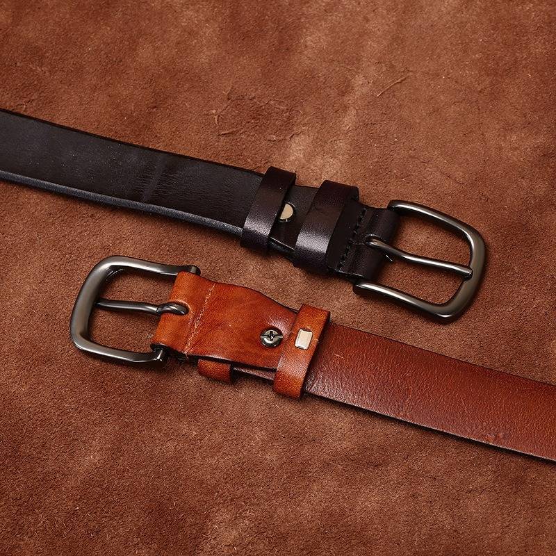 black leather belt womens