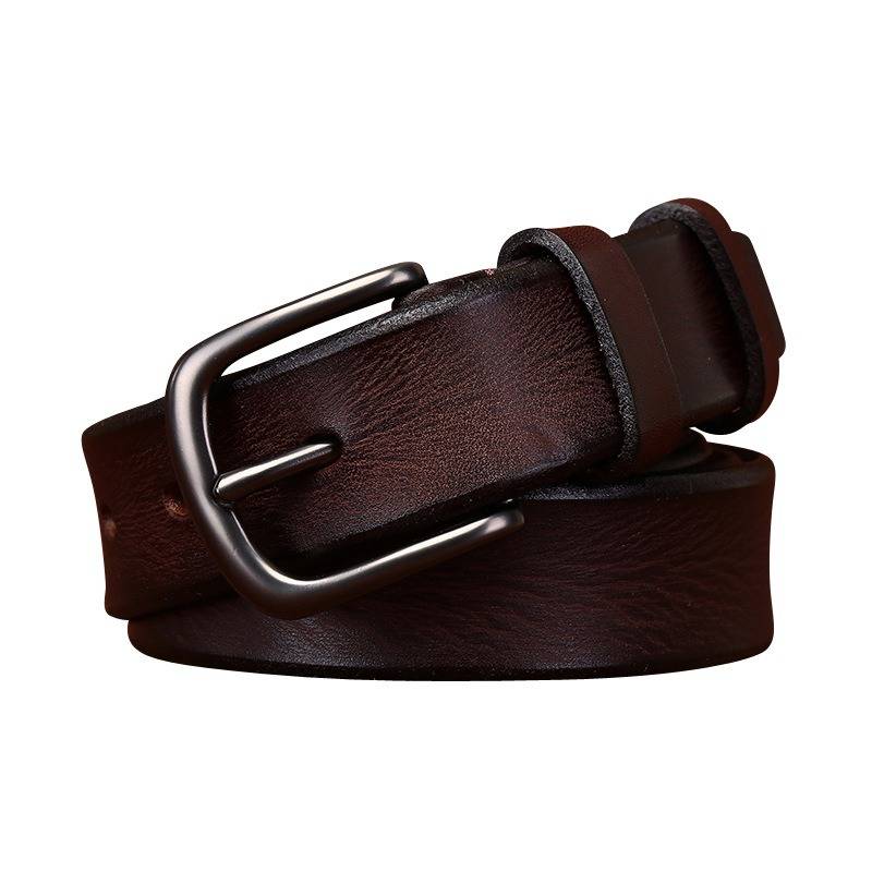 black leather belt womens