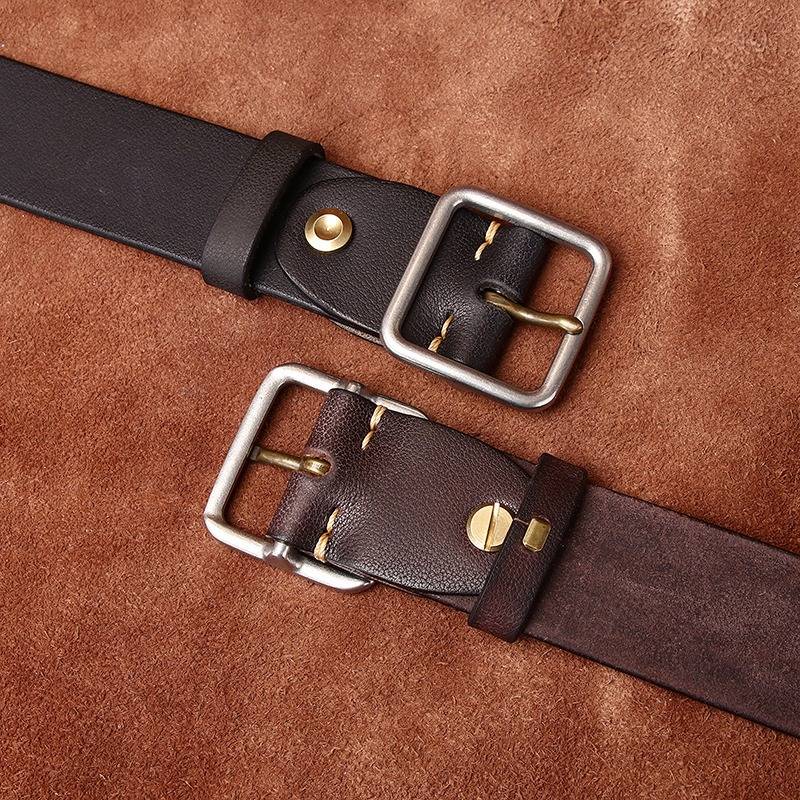 brown designer belt