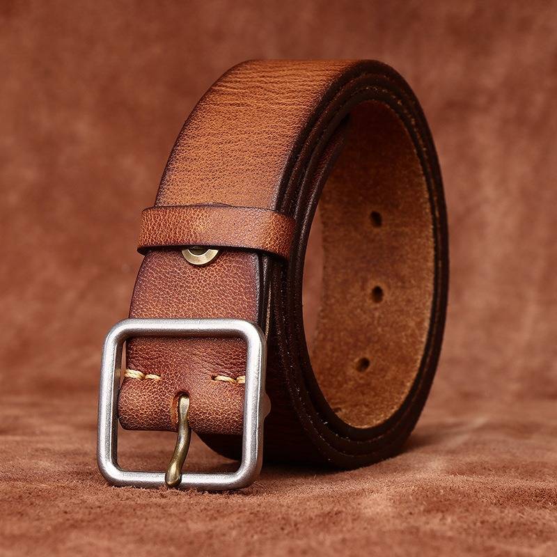 brown designer belt