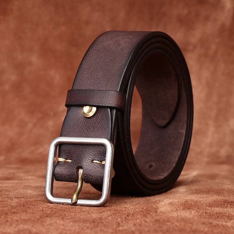 brown designer belt