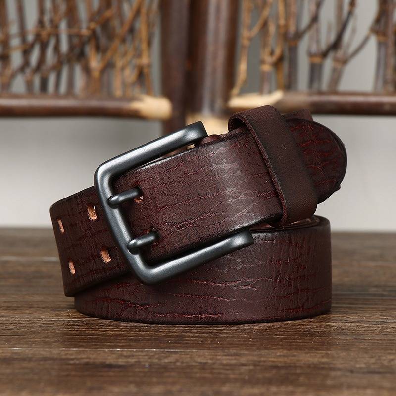 dou blebuckle belt