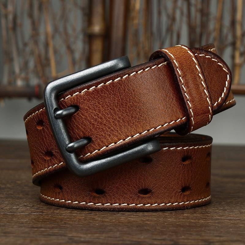 double buckle belt