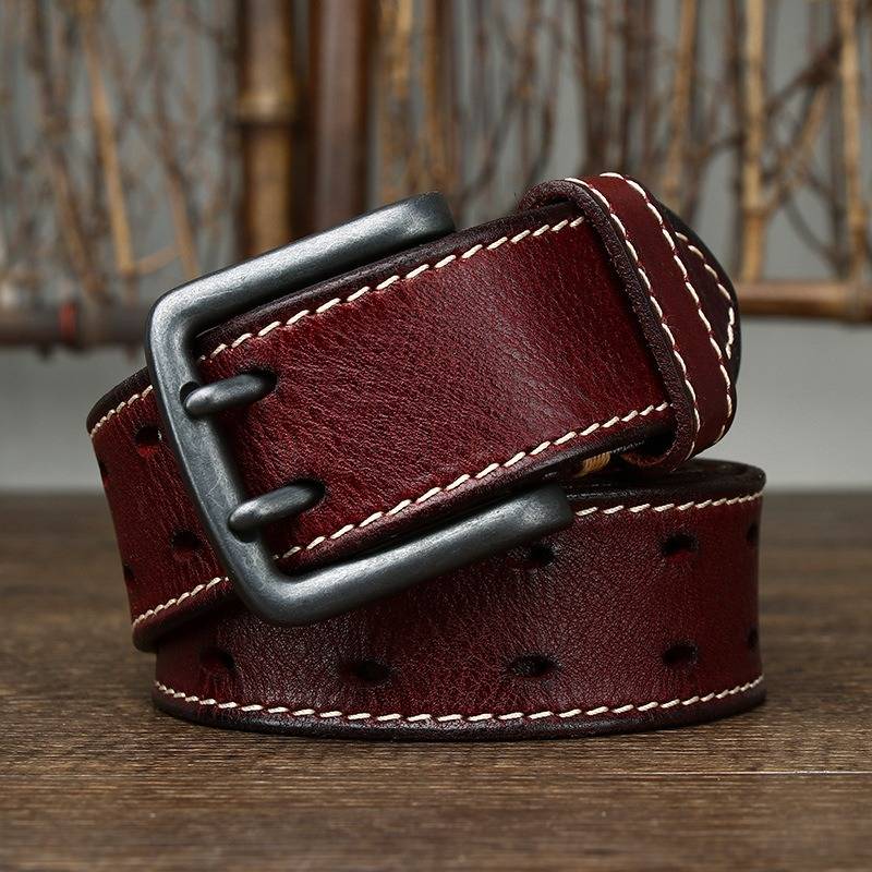 double buckle belt 