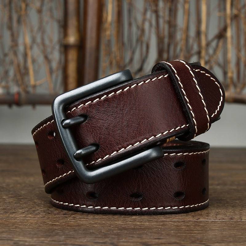 double buckle belt 