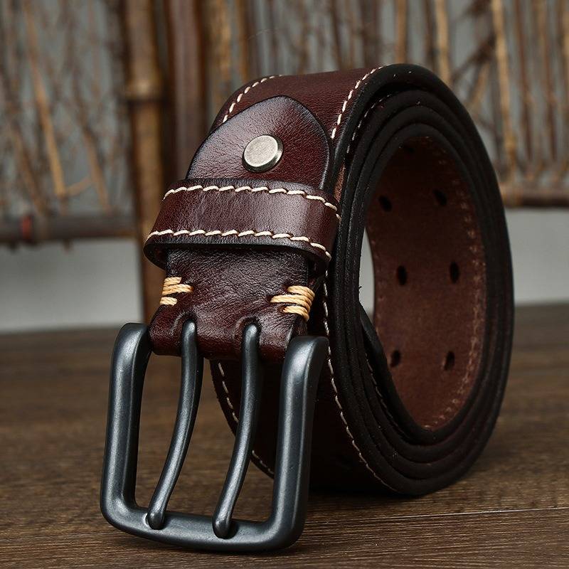 double buckle belt 