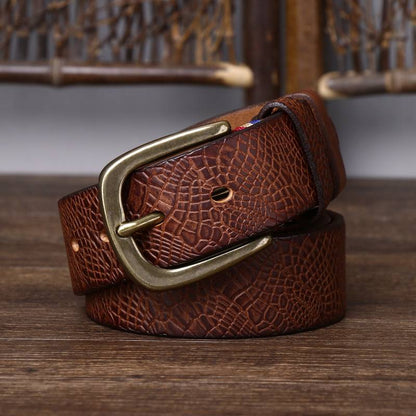 genuine leather belt 