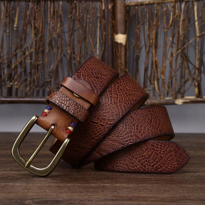 genuine leather belt 