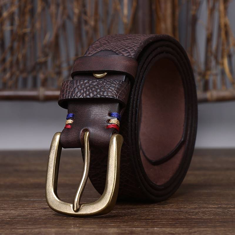 genuine leather belt 