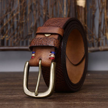 genuine leather belt 