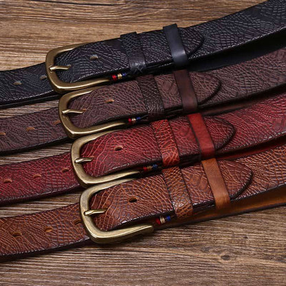 genuine leather belt 