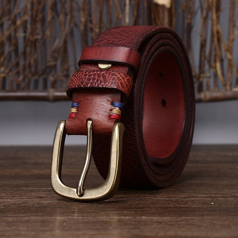 genuine leather belt 