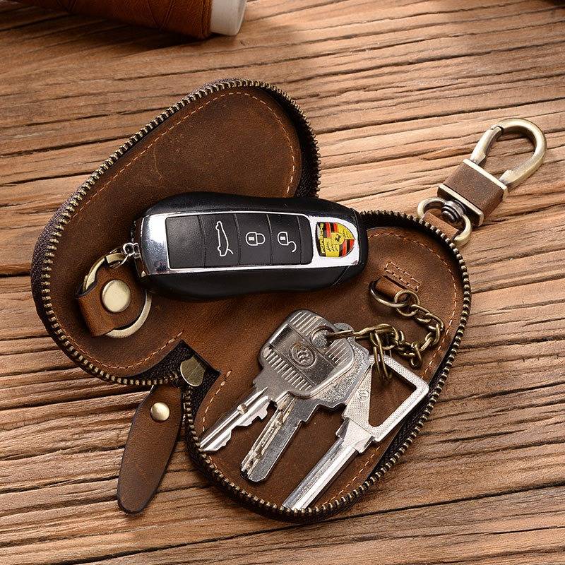 key holder leather